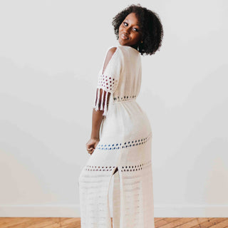 Camila Crochet Kimono-Kimonos-Pretty Simple-Summit Lane Boutique, Women's Apparel and Gifts located in Grand Rapids, MI