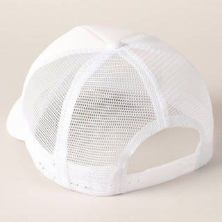 Mesh Back Trucker hat-Hats-Fashion City-Summit Lane Boutique, Women's Apparel and Gifts located in Grand Rapids, MI