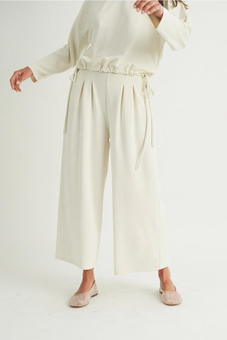 Mara Pleated Wide Leg-Pants-Elle + Grey-Summit Lane Boutique, Women's Apparel and Gifts located in Grand Rapids, MI