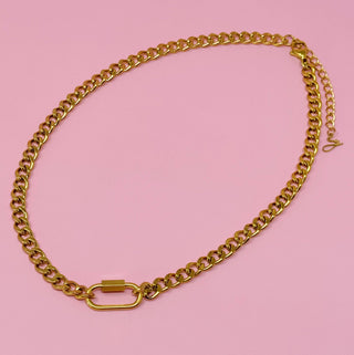 Golden Luxe Chain Necklace-Necklaces-Ellison+Young-Summit Lane Boutique, Women's Apparel and Gifts located in Grand Rapids, MI