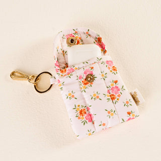 Puffy Earbud Case Keychain-Endless Daydream Cream-Tech Accessories-The Darling Effect-Summit Lane Boutique, Women's Apparel and Gifts located in Grand Rapids, MI