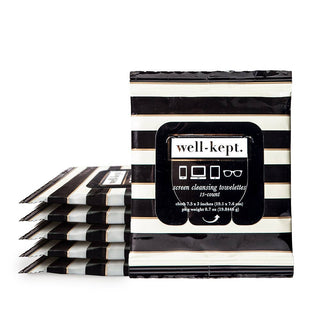 Buckhead Screen Cleansing Towelettes/ Tech Wipes-Tech Accessories-Well-Kept, Screen Wipes-Summit Lane Boutique, Women's Apparel and Gifts located in Grand Rapids, MI