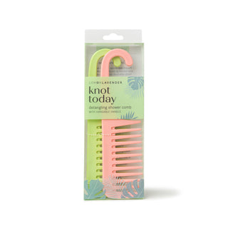 Knot Today Detangling Shower Comb-Hair Accessories-DM Merchandising-Summit Lane Boutique, Women's Apparel and Gifts located in Grand Rapids, MI