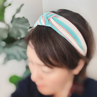 Color Pleats Headband-Hair Accessories-Ellison+Young-Summit Lane Boutique, Women's Apparel and Gifts located in Grand Rapids, MI