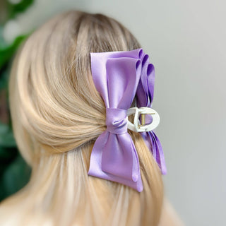 Bow Beauty Hair Claw-Hair Accessories-Ellison+Young-Summit Lane Boutique, Women's Apparel and Gifts located in Grand Rapids, MI