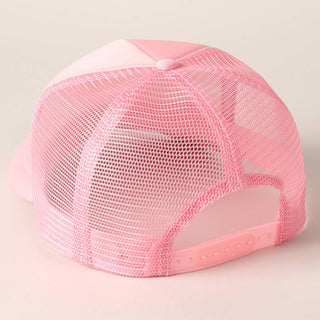 Mesh Back Trucker hat-Hats-Fashion City-Summit Lane Boutique, Women's Apparel and Gifts located in Grand Rapids, MI