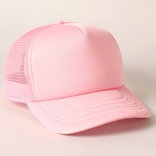 Mesh Back Trucker hat-Hats-Fashion City-Summit Lane Boutique, Women's Apparel and Gifts located in Grand Rapids, MI