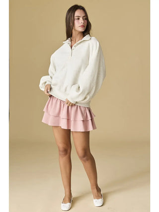 Piper Snap Button Collared Sweater-pullover-Papermoon-Summit Lane Boutique, Women's Apparel and Gifts located in Grand Rapids, MI