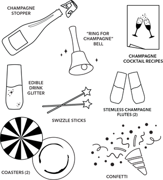 This Calls for Bubbly Champagne Kit-Gift Sets-Pinch Provisions-Summit Lane Boutique, Women's Apparel and Gifts located in Grand Rapids, MI