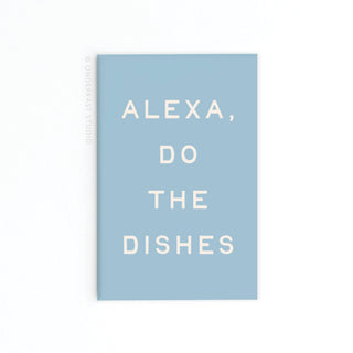 Alexa Do the Dishes Rectangle Magnet-Onderkast Studio-Summit Lane Boutique, Women's Apparel and Gifts located in Grand Rapids, MI