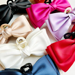 Bow Beauty Hair Claw-Hair Accessories-Ellison+Young-Summit Lane Boutique, Women's Apparel and Gifts located in Grand Rapids, MI