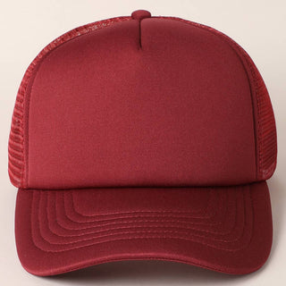 Mesh Back Trucker hat-Hats-Fashion City-Summit Lane Boutique, Women's Apparel and Gifts located in Grand Rapids, MI