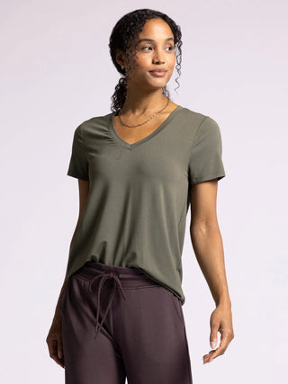 Tatiana Tee-Short Sleeves-Thread & Supply-Summit Lane Boutique, Women's Apparel and Gifts located in Grand Rapids, MI
