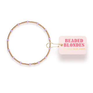 Lilac Dainty Poppi-Bracelets-Beaded Blondes-Summit Lane Boutique, Women's Apparel and Gifts located in Grand Rapids, MI