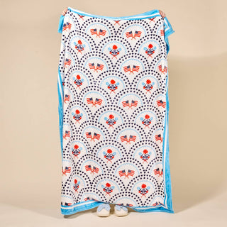 Snuggle Up Plush Blanket–All-American Darling