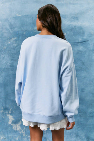 All American Summer Sweatshirt-Sweatshirt-LE LIS-Summit Lane Boutique, Women's Apparel and Gifts located in Grand Rapids, MI