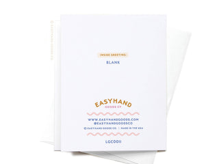 It Will All Be Okay Rainbow Letterpress Greeting Card-Greeting Cards-Easyhand Goods – formerly Onderkast-Summit Lane Boutique, Women's Apparel and Gifts located in Grand Rapids, MI