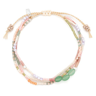 Mixed Media Bracelet - Optimism/Green Aventurine/Silver-Scout Curated Wears-Summit Lane Boutique, Women's Apparel and Gifts located in Grand Rapids, MI