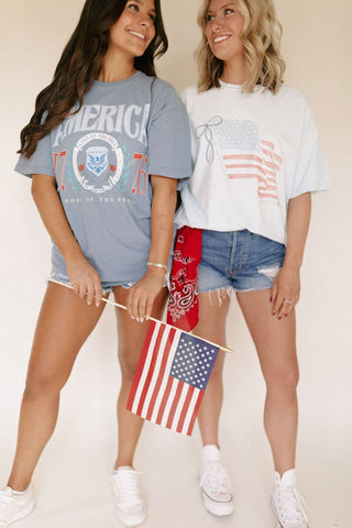 Land that I love graphic tee-Graphic Tees-Whitney | Chaudoin Creations-Summit Lane Boutique, Women's Apparel and Gifts located in Grand Rapids, MI