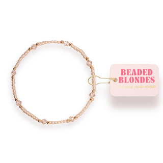Eleanor Bracelet in Champagne-Bracelets-Beaded Blondes-Summit Lane Boutique, Women's Apparel and Gifts located in Grand Rapids, MI