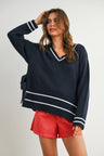NAVY / IVORY