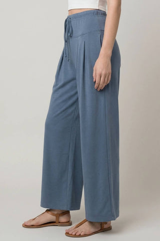 The Everly Pleated Wide Leg Pants-Pants-Doe and Rae-Summit Lane Boutique, Women's Apparel and Gifts located in Grand Rapids, MI
