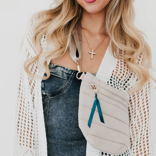 Jolie Puffer Belt Bag-Handbags-Pretty Simple-Summit Lane Boutique, Women's Apparel and Gifts located in Grand Rapids, MI