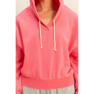Meg Seamed Sleeve Hoodie-Sweatshirt-HYFVE-Summit Lane Boutique, Women's Apparel and Gifts located in Grand Rapids, MI
