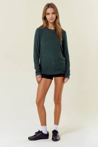 Cleo Soft Knit Long Sleeve-Long Sleeves-Doe and Rae-Summit Lane Boutique, Women's Apparel and Gifts located in Grand Rapids, MI