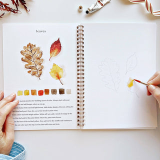 Autumn watercolor workbook-emily lex studio-Summit Lane Boutique, Women's Apparel and Gifts located in Grand Rapids, MI
