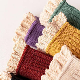 Ruffle Edge Socks-Socks-ACCITY-Summit Lane Boutique, Women's Apparel and Gifts located in Grand Rapids, MI