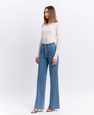Olivia Wide Leg-Jeans-VERVET by FLYING MONKEY-Summit Lane Boutique, Women's Apparel and Gifts located in Grand Rapids, MI