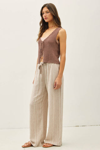 Harrison Linen Pants-Pants-Be Cool-Summit Lane Boutique, Women's Apparel and Gifts located in Grand Rapids, MI