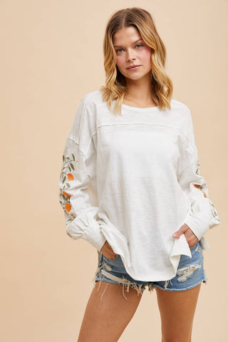 Fresh Squeezed Long Sleeve-Long Sleeves-In Loom-Summit Lane Boutique, Women's Apparel and Gifts located in Grand Rapids, MI