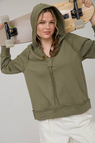Finley Hoodie-Long Sleeves-Blu Pepper-Summit Lane Boutique, Women's Apparel and Gifts located in Grand Rapids, MI
