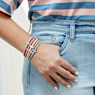 Jesus Bracelets (silicone cross bracelets)-Bracelets-Ryan & Rose-Summit Lane Boutique, Women's Apparel and Gifts located in Grand Rapids, MI