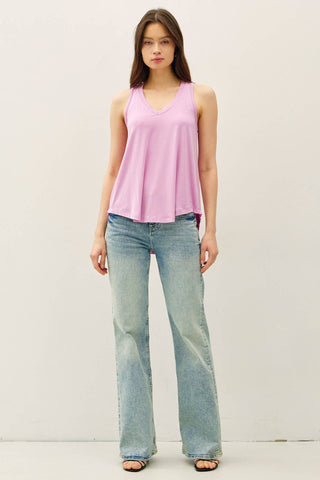 Sunkissed Swing Tank-Sleeveless-Be Cool-Summit Lane Boutique, Women's Apparel and Gifts located in Grand Rapids, MI