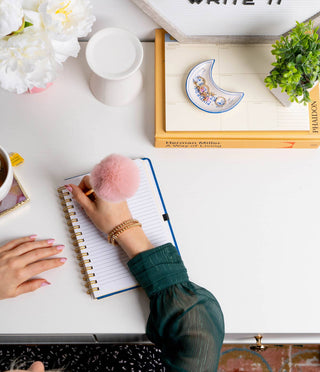 Crush Noted Pom Pen-Stationary Supplies-DM Merchandising-Summit Lane Boutique, Women's Apparel and Gifts located in Grand Rapids, MI