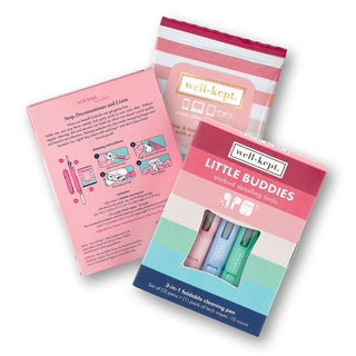 Better Days Little Buddies Earbud Cleaning Kit-Well-Kept, Screen Wipes-Summit Lane Boutique, Women's Apparel and Gifts located in Grand Rapids, MI