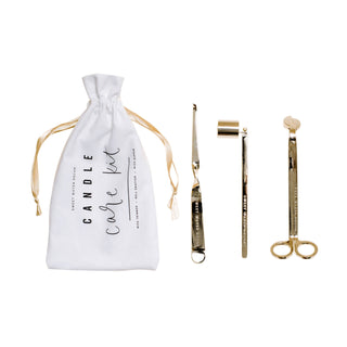 Gold Candle Care Kit - Home Decor & Gifts-Candle Care Kit-Sweet Water Decor-Summit Lane Boutique, Women's Apparel and Gifts located in Grand Rapids, MI