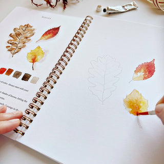 Autumn watercolor workbook-emily lex studio-Summit Lane Boutique, Women's Apparel and Gifts located in Grand Rapids, MI