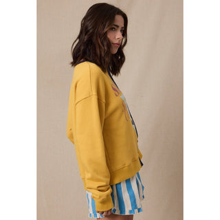 Sailing Club Button Up Pullover-pullover-Wishlist Apparel-Summit Lane Boutique, Women's Apparel and Gifts located in Grand Rapids, MI