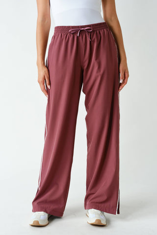 Finish Line Track Pants-Lounge Pants-Mono B-Summit Lane Boutique, Women's Apparel and Gifts located in Grand Rapids, MI