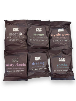 Whisper Shower Steamers 6 Pack -Steamers-Relax Away Essentials-Summit Lane Boutique, Women's Apparel and Gifts located in Grand Rapids, MI