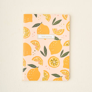 Single Notebook- Lemon-Stationary Supplies-The Darling Effect-Summit Lane Boutique, Women's Apparel and Gifts located in Grand Rapids, MI