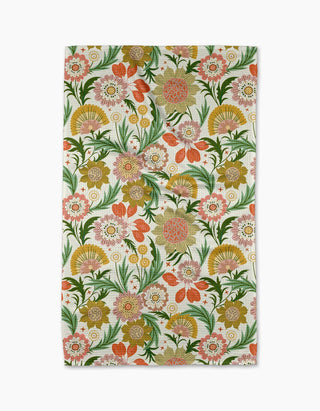 Garden Dreams Tea Towel-Kitchen Towel-Geometry-Summit Lane Boutique, Women's Apparel and Gifts located in Grand Rapids, MI