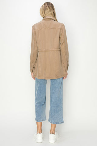 Andrea Anorak Jacket-Jackets-Risen-Summit Lane Boutique, Women's Apparel and Gifts located in Grand Rapids, MI