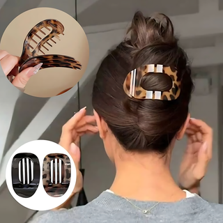 Oval Claw Clip-Hair Accessories-ACCITY-Summit Lane Boutique, Women's Apparel and Gifts located in Grand Rapids, MI