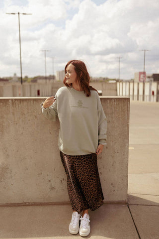 A Time For Everything Graphic Sweatshirt -Sweatshirt-Whitney | Chaudoin Creations-Summit Lane Boutique, Women's Apparel and Gifts located in Grand Rapids, MI