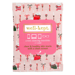 Choupette Screen Cleansing Towelettes/ Tech Wipes-Tech Accessories-Well-Kept, Screen Wipes-Summit Lane Boutique, Women's Apparel and Gifts located in Grand Rapids, MI